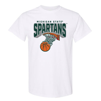 Michigan State - NCAA Men's Basketball : Coen Carr - Sports Shersey T-Shirt-0