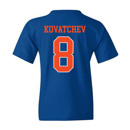 Florida - NCAA Men's Basketball : Alex Kovatchev - Generic Shersey Youth T-Shirt-1