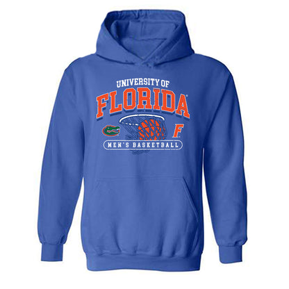 Florida - NCAA Men's Basketball : Olivier Rioux - Generic Shersey Hooded Sweatshirt
