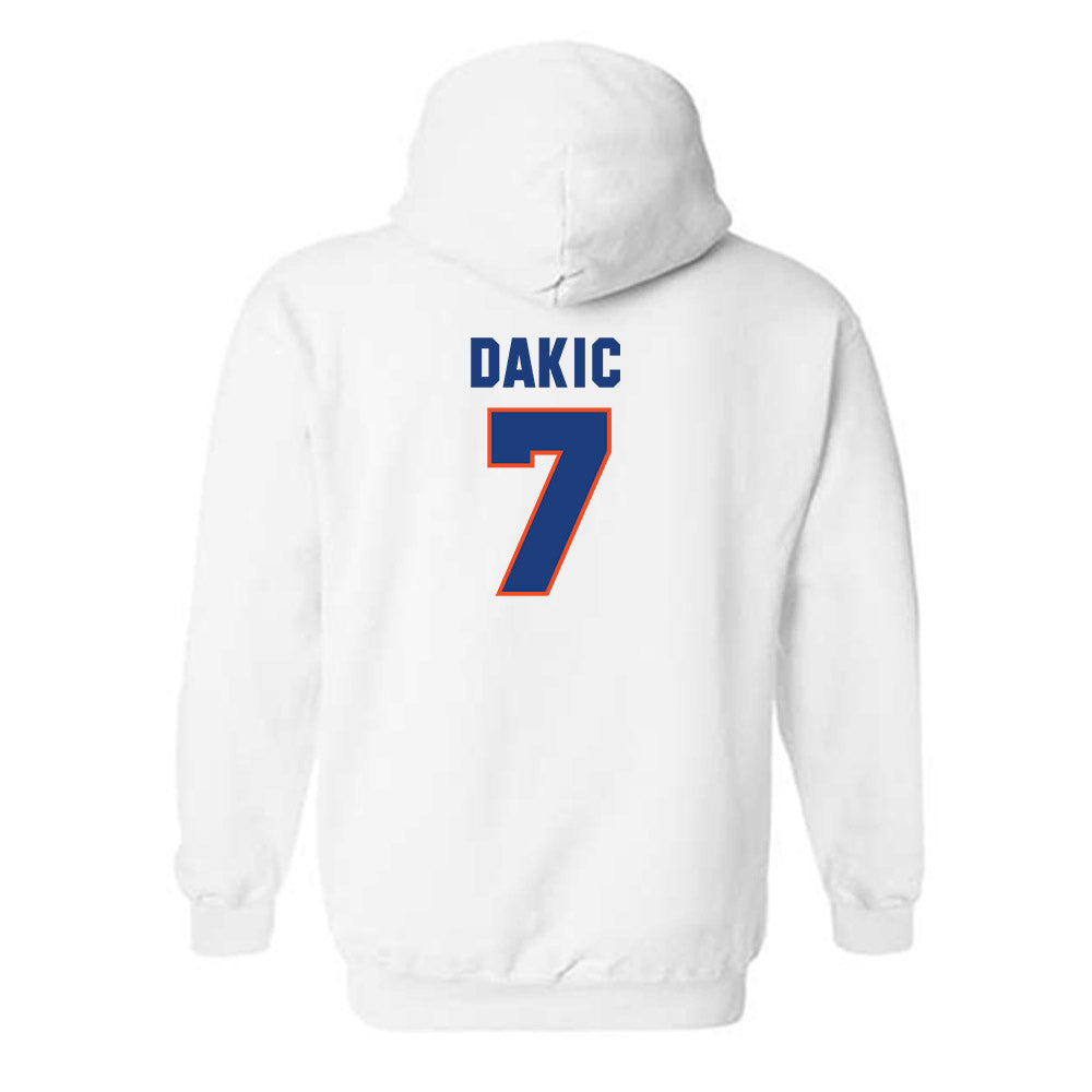Florida - NCAA Women's Basketball : Emilija Dakic - Generic Shersey Hooded Sweatshirt-1