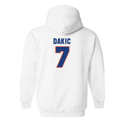 Florida - NCAA Women's Basketball : Emilija Dakic - Generic Shersey Hooded Sweatshirt-1