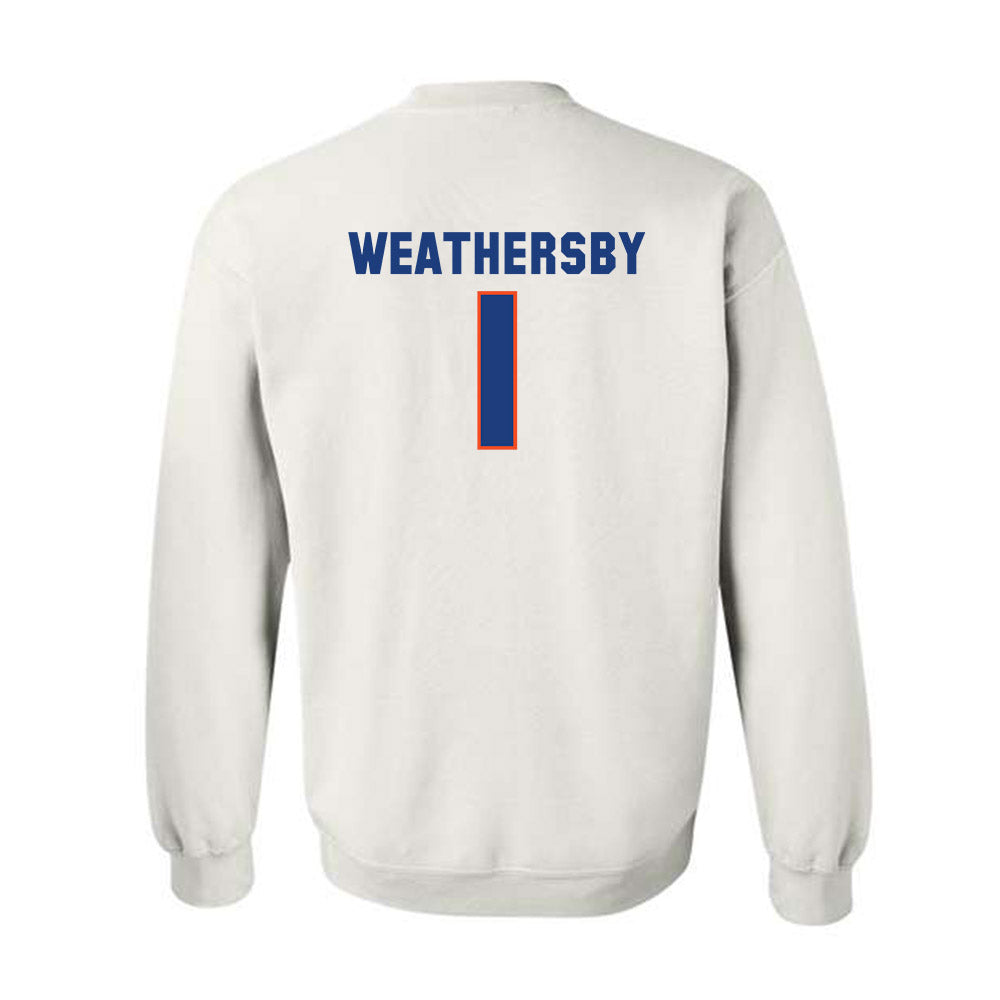 Florida - NCAA Women's Basketball : Jade Weathersby - Generic Shersey Crewneck Sweatshirt-1