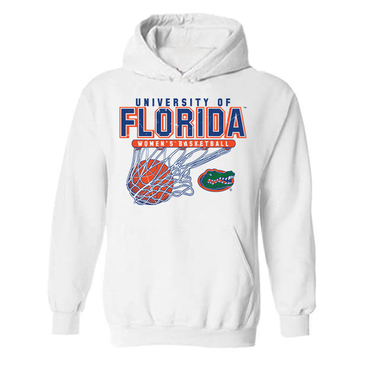 Florida - NCAA Women's Basketball : Jade Weathersby - Generic Shersey Hooded Sweatshirt-0