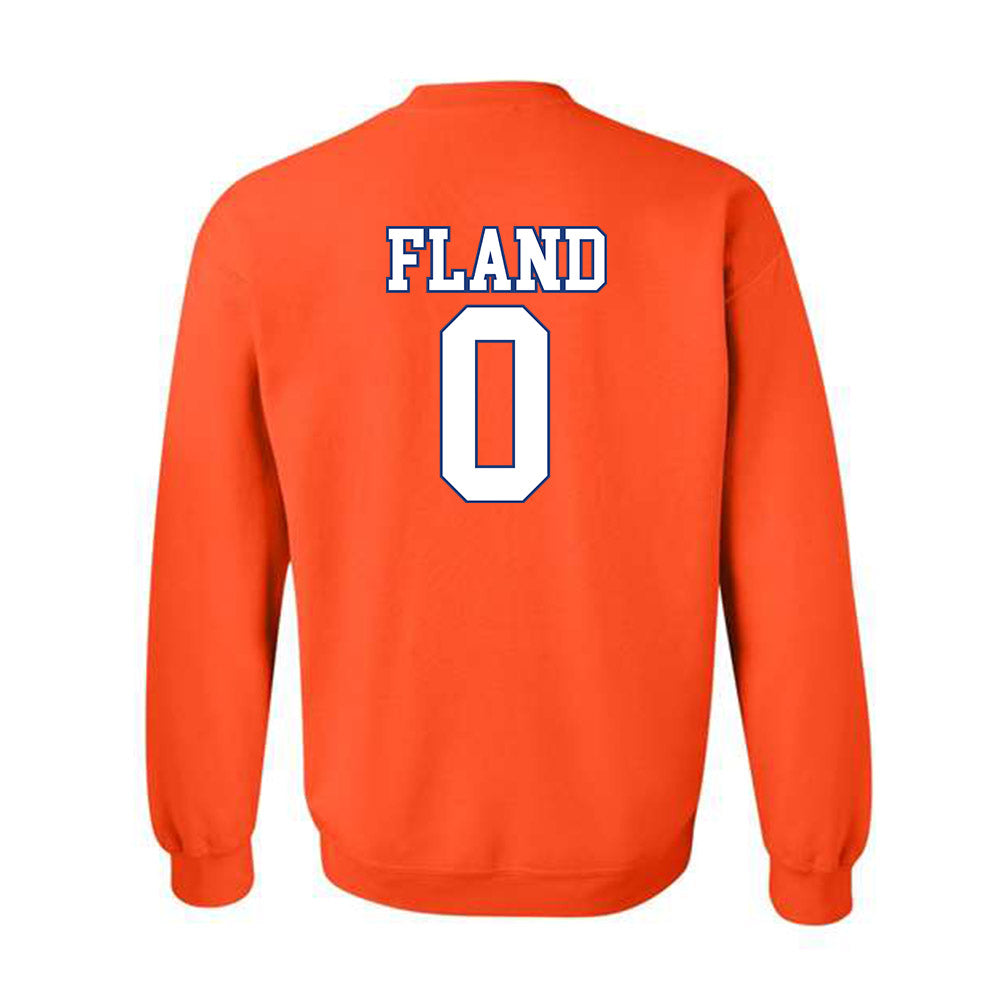 Florida - NCAA Men's Basketball : Johnuel Fland - Sports Shersey Crewneck Sweatshirt-1