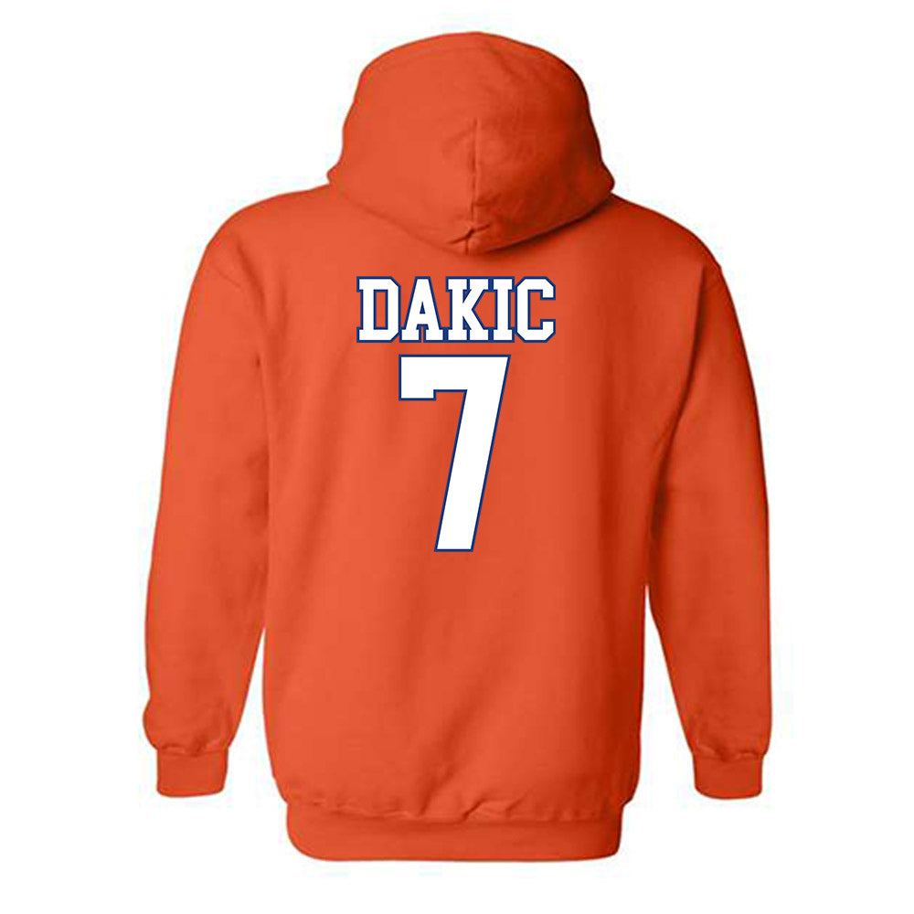 Florida - NCAA Women's Basketball : Emilija Dakic - Sports Shersey Hooded Sweatshirt-1