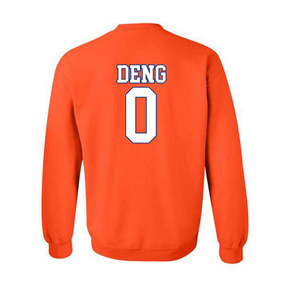 Florida - NCAA Women's Basketball : Sarah Deng - Sports Shersey Crewneck Sweatshirt-1