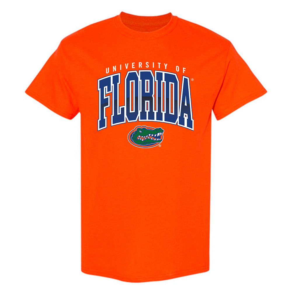 Florida - NCAA Men's Basketball : Johnuel Fland - Sports Shersey T-Shirt-0