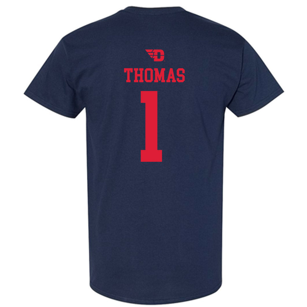 Dayton - NCAA Men's Basketball : Malcolm Thomas - Sports Shersey T-Shirt-1