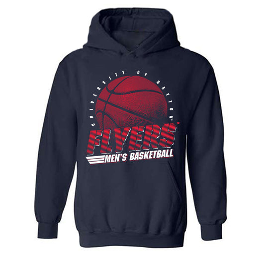 Dayton - NCAA Men's Basketball : Bryce Heard - Sports Shersey Hooded Sweatshirt-0