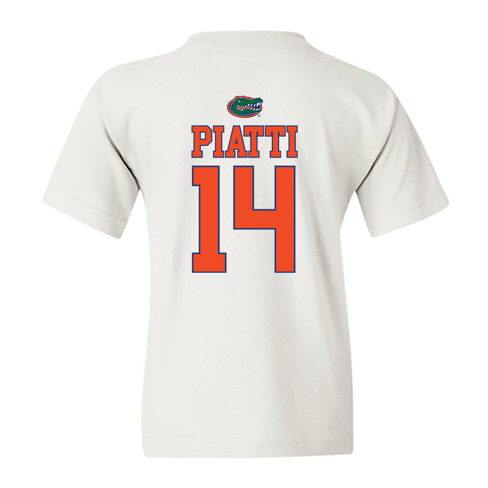Florida - NCAA Women's Basketball : Caterina Piatti - Sports Shersey Youth T-Shirt-1