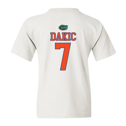 Florida - NCAA Women's Basketball : Emilija Dakic - Sports Shersey Youth T-Shirt-1