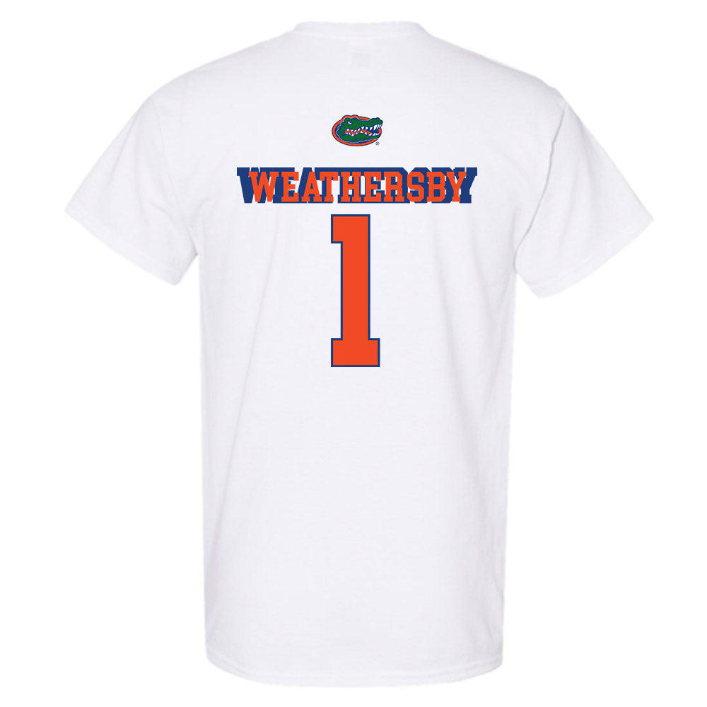 Florida - NCAA Women's Basketball : Jade Weathersby - Sports Shersey T-Shirt-1