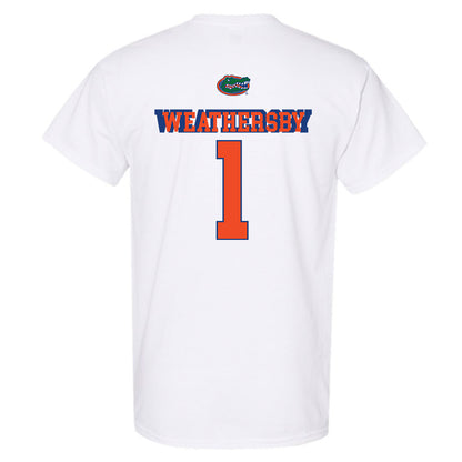 Florida - NCAA Women's Basketball : Jade Weathersby - Sports Shersey T-Shirt-1