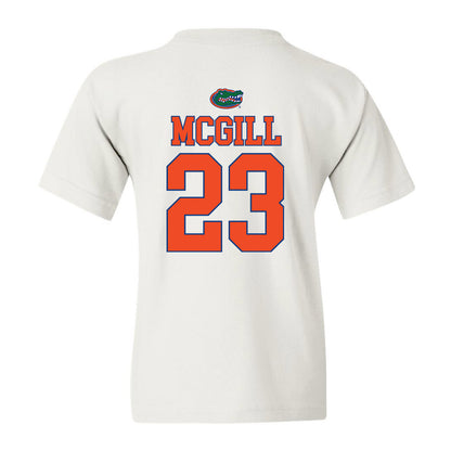 Florida - NCAA Women's Basketball : Alivia McGill - Youth T-Shirt