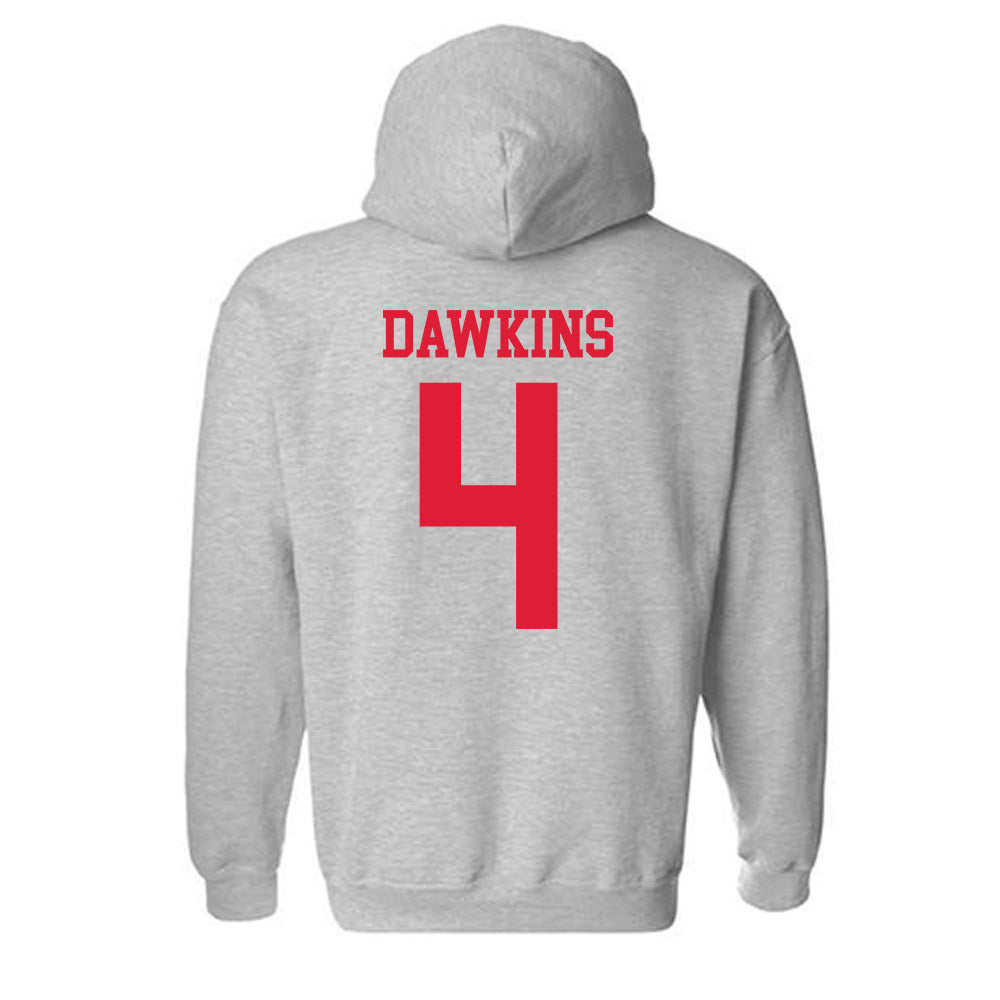 Dayton - NCAA Women's Basketball : Shantavia Dawkins - Classic Shersey Hooded Sweatshirt-1