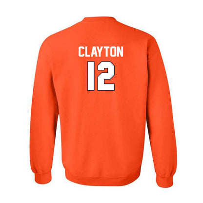 Syracuse - NCAA Men's Basketball : Anthony Clayton - Sports Shersey Crewneck Sweatshirt