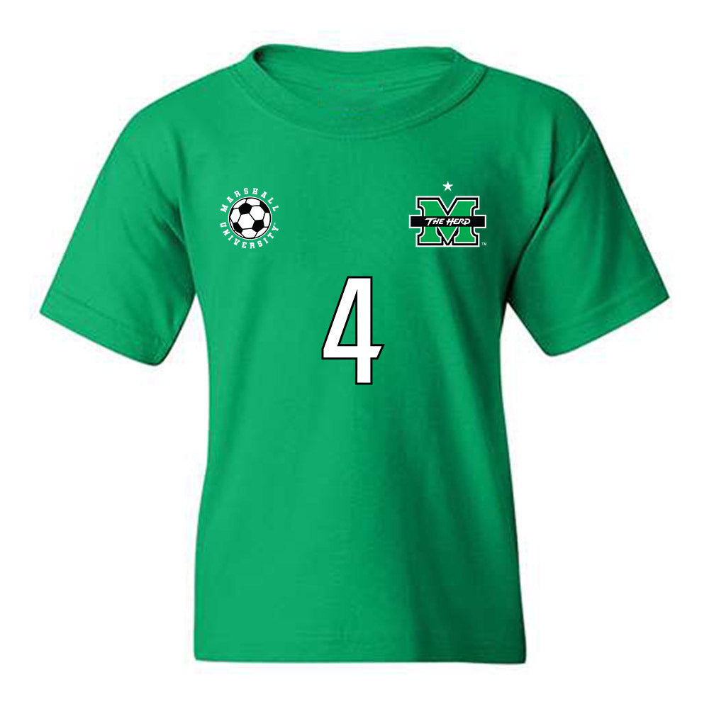 Marshall - NCAA Men's Soccer : Thiago Apolinario Pereira - Sports Shersey Youth T-Shirt-0