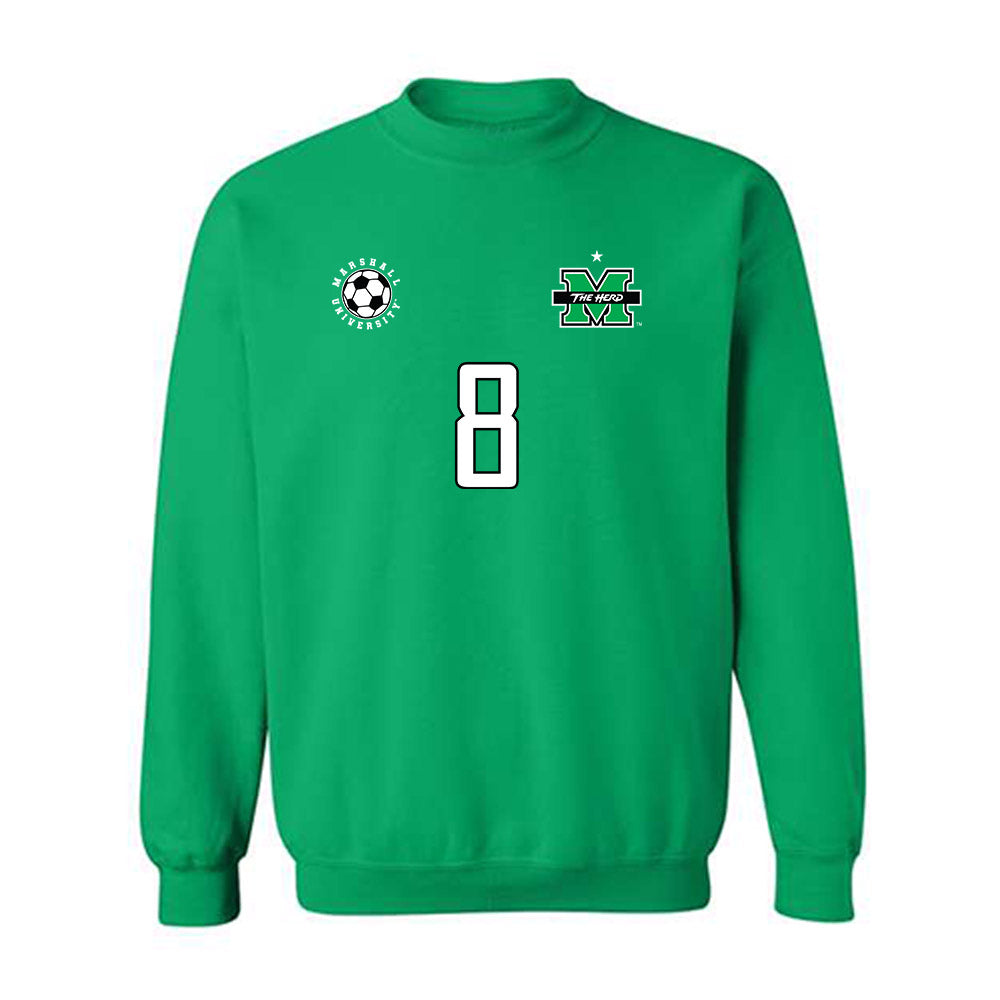 Marshall - NCAA Men's Soccer : Kirill Pakhomov - Sports Shersey Crewneck Sweatshirt-0