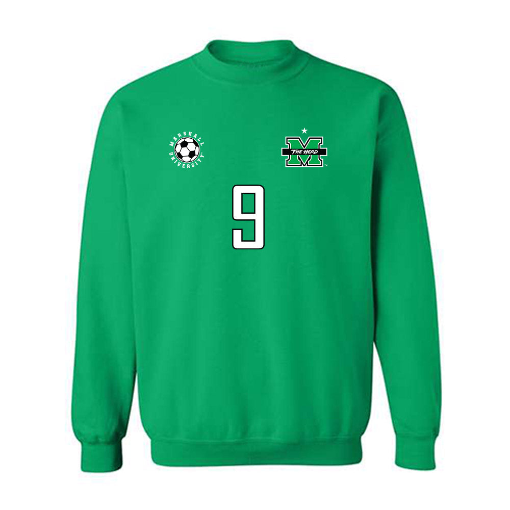 Marshall - NCAA Men's Soccer : Gabriel Stevanato - Sports Shersey Crewneck Sweatshirt-0