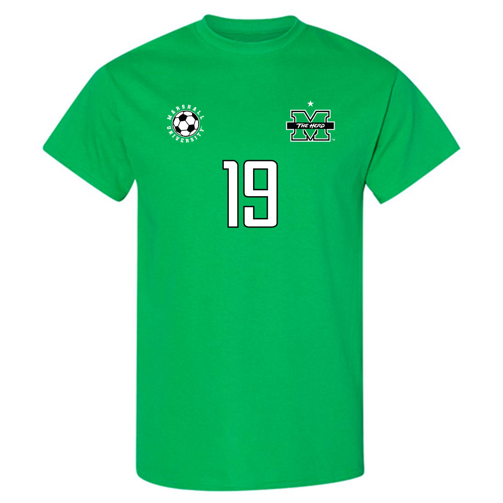 Marshall - NCAA Men's Soccer : Yasha Schaerer - Sports Shersey T-Shirt-0