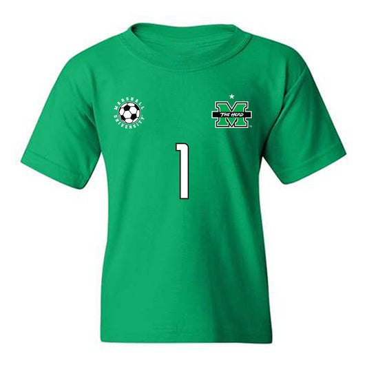 Marshall - NCAA Men's Soccer : Dan Rose - Sports Shersey Youth T-Shirt-0