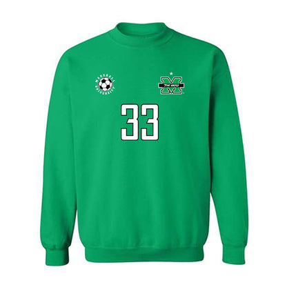 Marshall - NCAA Men's Soccer : Aleksa Janjic - Sports Shersey Crewneck Sweatshirt-0