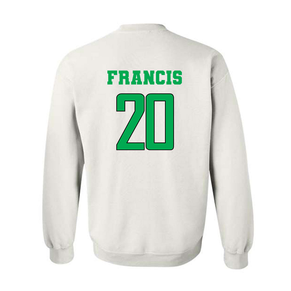 Marshall - NCAA Men's Soccer : Keaviano Francis - Sports Shersey Crewneck Sweatshirt-1