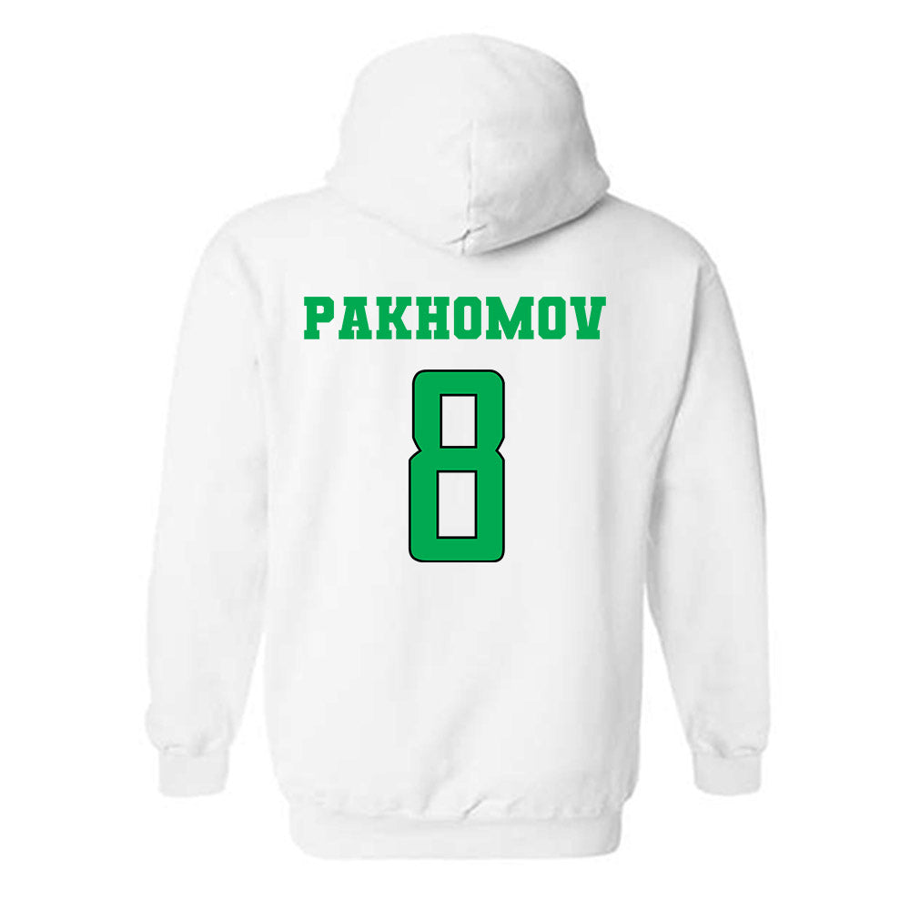 Marshall - NCAA Men's Soccer : Kirill Pakhomov - Sports Shersey Hooded Sweatshirt-1