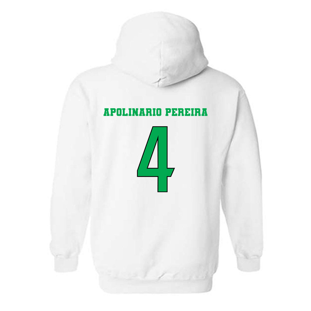 Marshall - NCAA Men's Soccer : Thiago Apolinario Pereira - Sports Shersey Hooded Sweatshirt-1