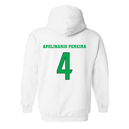 Marshall - NCAA Men's Soccer : Thiago Apolinario Pereira - Sports Shersey Hooded Sweatshirt-1