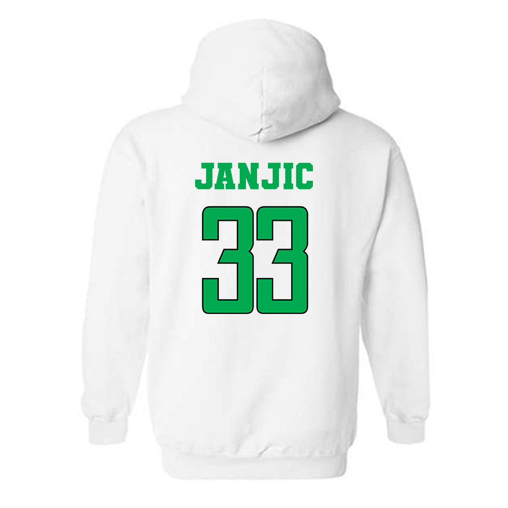Marshall - NCAA Men's Soccer : Aleksa Janjic - Sports Shersey Hooded Sweatshirt-1