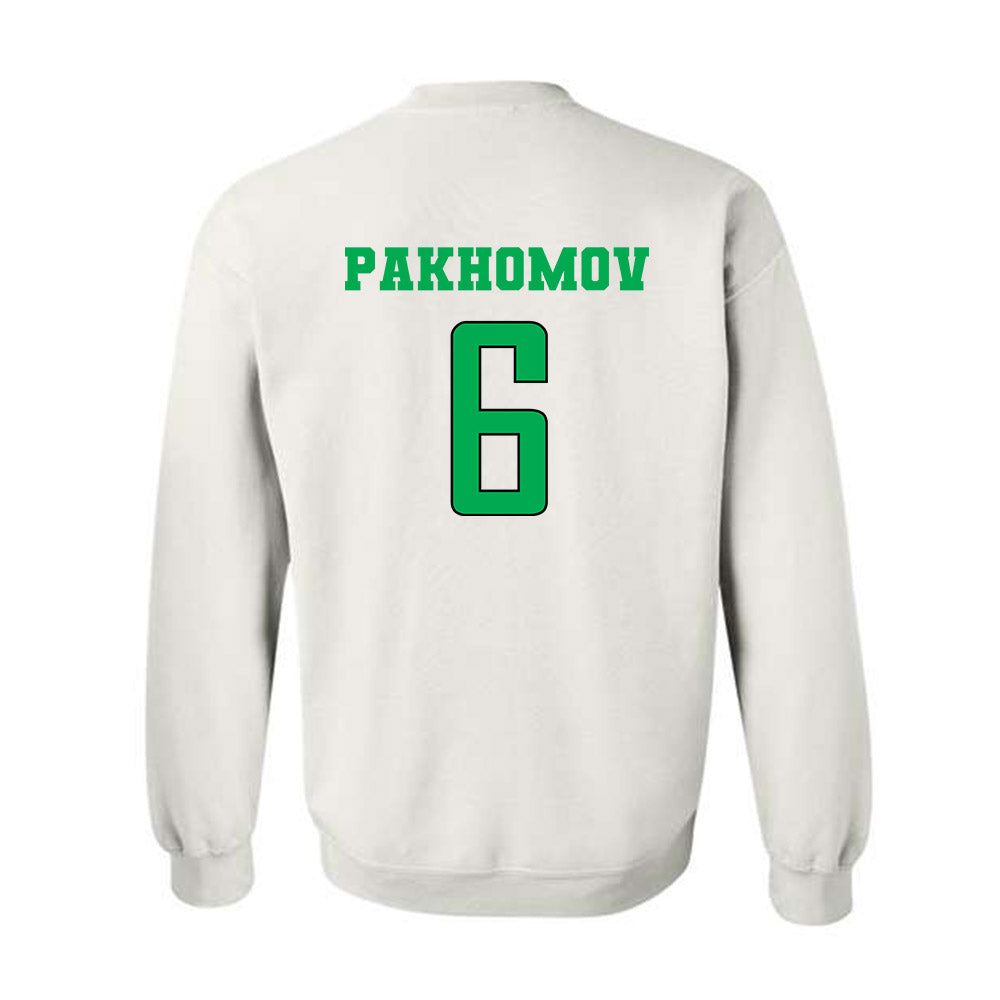 Marshall - NCAA Men's Soccer : Nikita Pakhomov - Sports Shersey Crewneck Sweatshirt-1