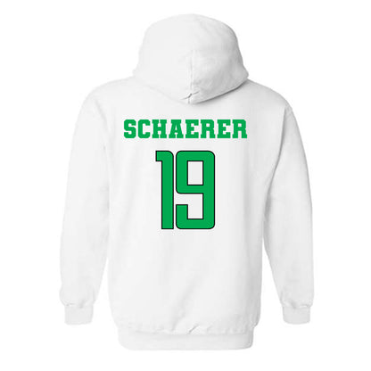 Marshall - NCAA Men's Soccer : Yasha Schaerer - Sports Shersey Hooded Sweatshirt-1