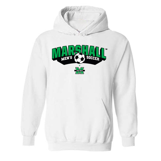 Marshall - NCAA Men's Soccer : Yasha Schaerer - Sports Shersey Hooded Sweatshirt-0
