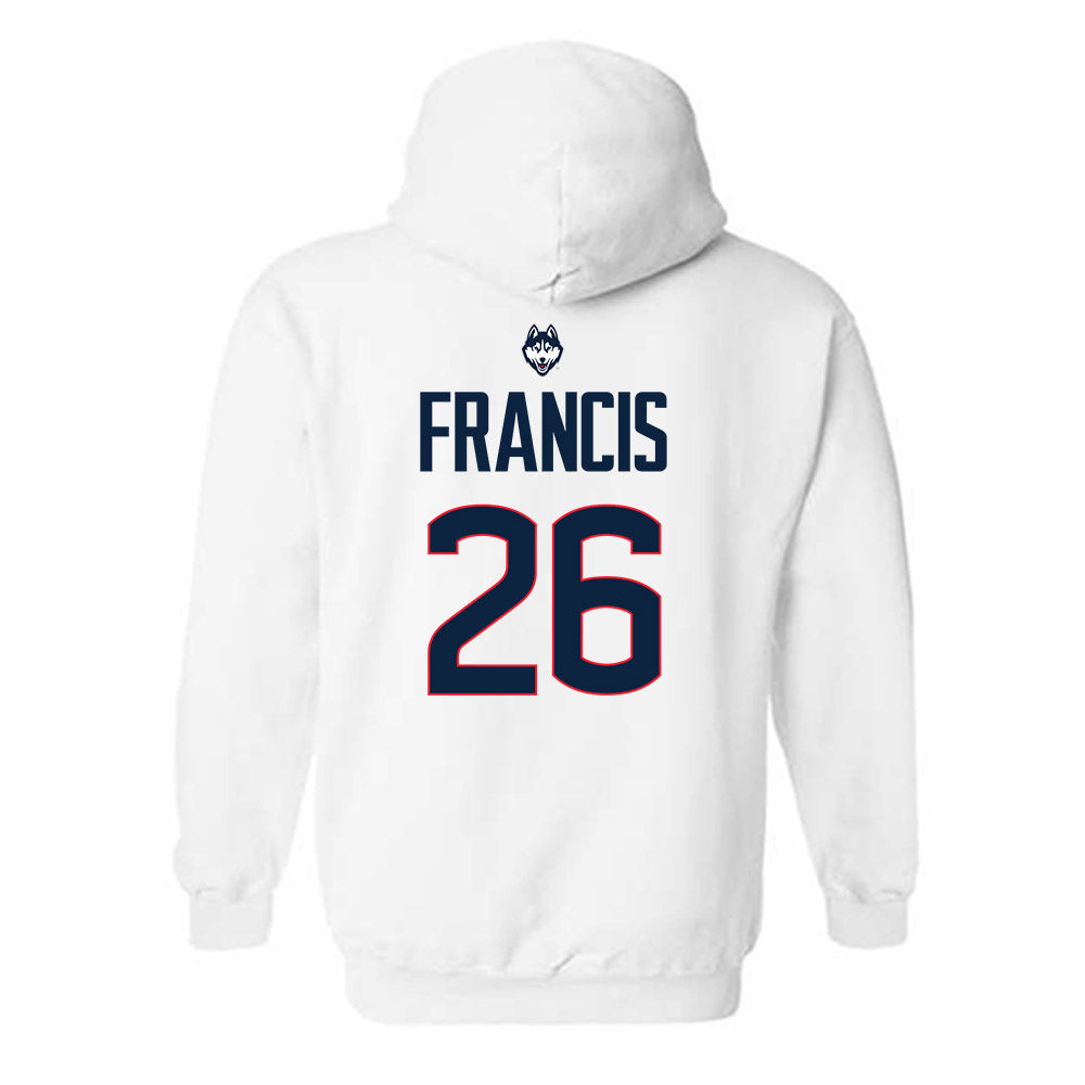 UConn - NCAA Men's Soccer : Sebastian Francis - Hooded Sweatshirt-1