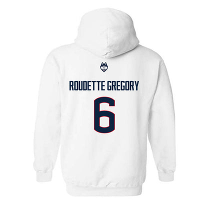 UConn - NCAA Men's Soccer : Khaya Roudette Gregory - Hooded Sweatshirt-1