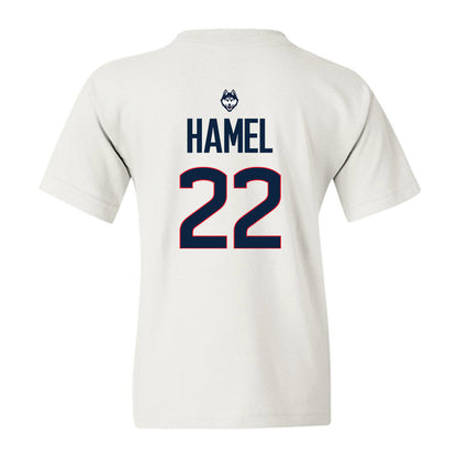 UConn - NCAA Men's Soccer : Johan Hamel - Youth T-Shirt-1