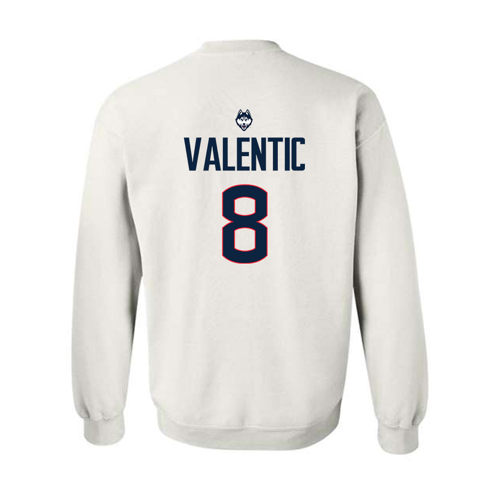 UConn - NCAA Men's Soccer : Marco Valentic - Crewneck Sweatshirt-1