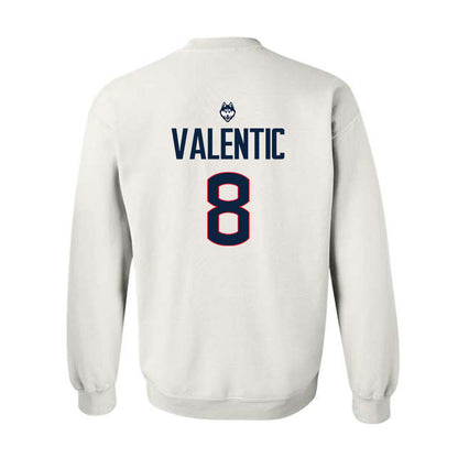 UConn - NCAA Men's Soccer : Marco Valentic - Crewneck Sweatshirt-1