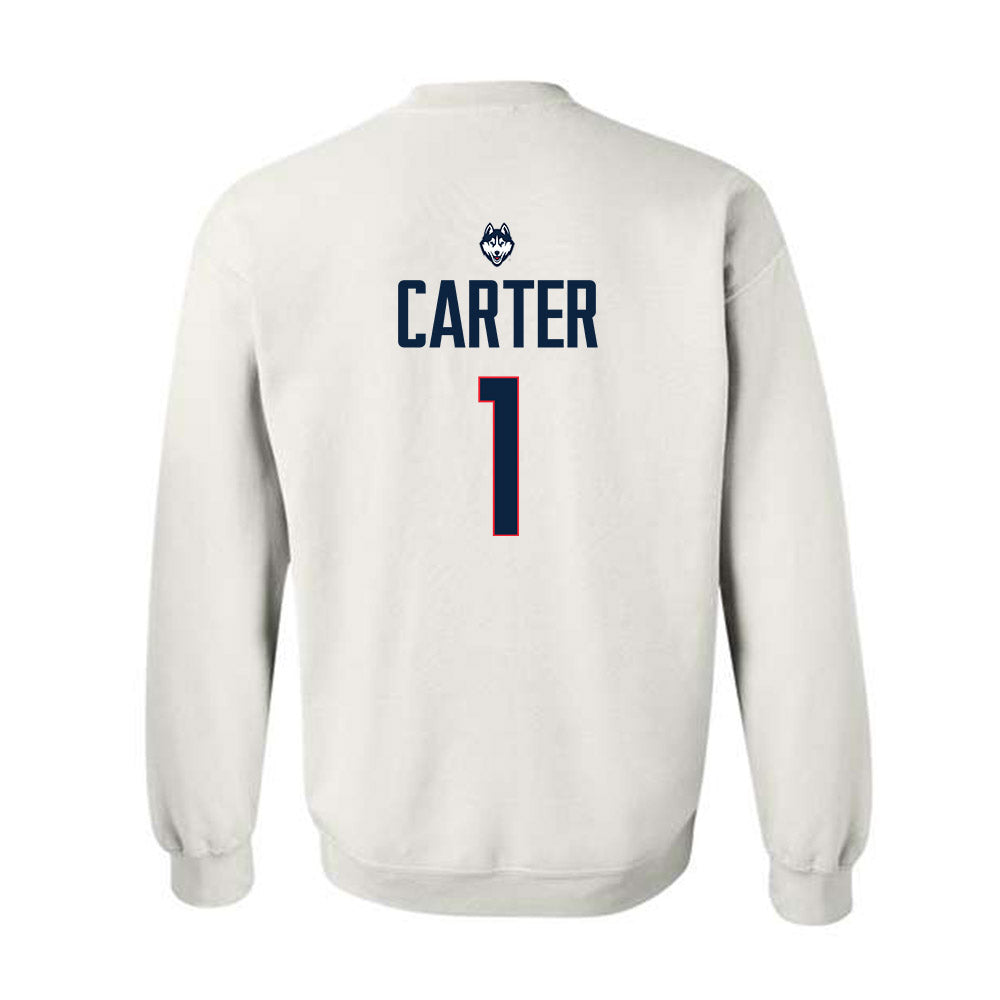 UConn - NCAA Men's Soccer : Adam Carter - Crewneck Sweatshirt-1