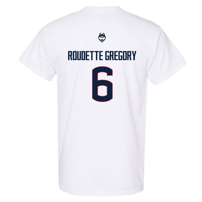 UConn - NCAA Men's Soccer : Khaya Roudette Gregory - T-Shirt-1