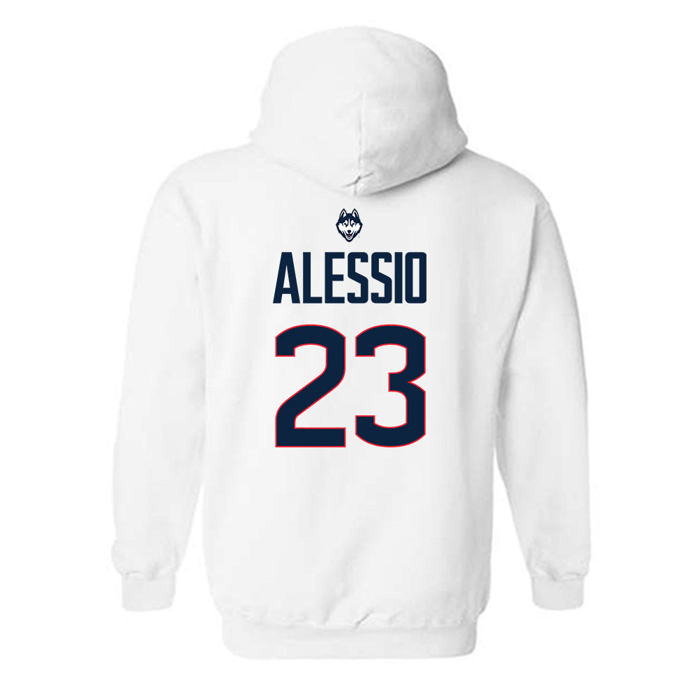 UConn - NCAA Men's Soccer : Preston Alessio - Hooded Sweatshirt-1