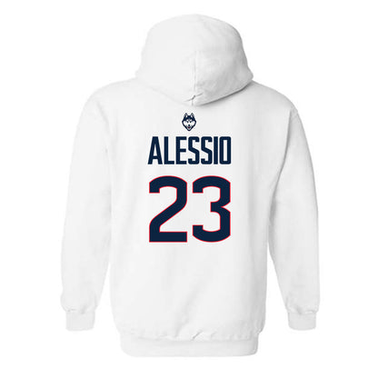 UConn - NCAA Men's Soccer : Preston Alessio - Hooded Sweatshirt-1