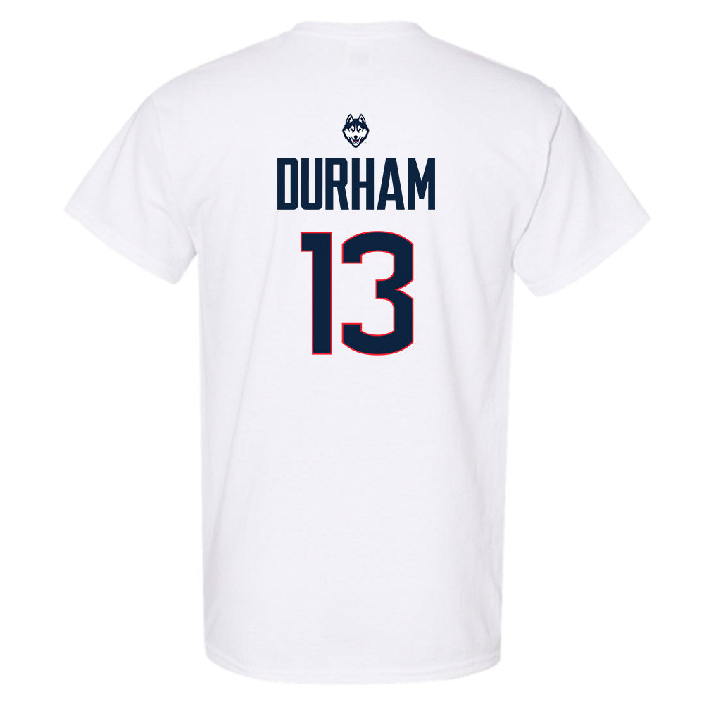 UConn - NCAA Men's Soccer : Kyle Durham - T-Shirt