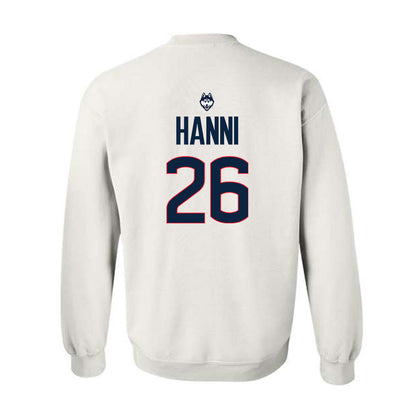 UConn - NCAA Men's Soccer : Sabri Hanni - Crewneck Sweatshirt Sports Shersey