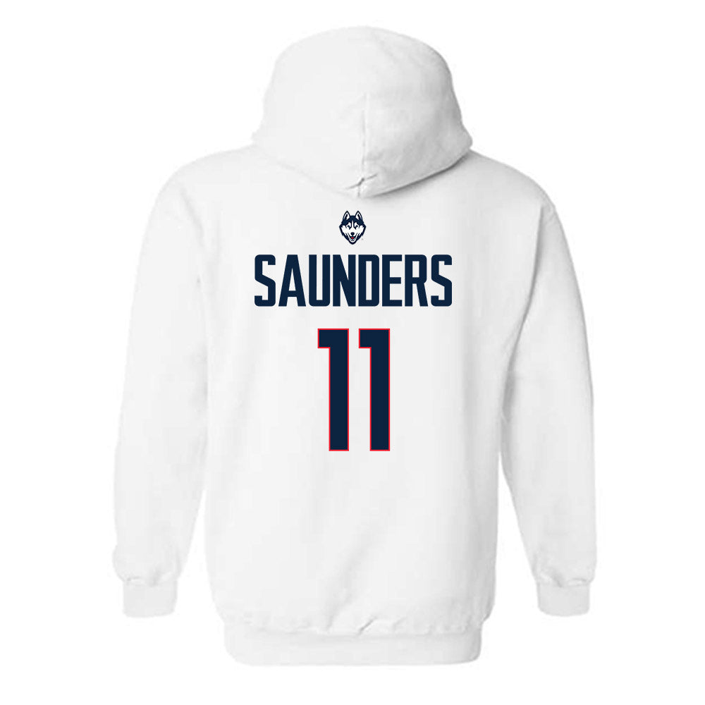 UConn - NCAA Men's Soccer : Balthazar Saunders - Hooded Sweatshirt-1