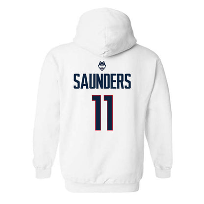 UConn - NCAA Men's Soccer : Balthazar Saunders - Hooded Sweatshirt-1