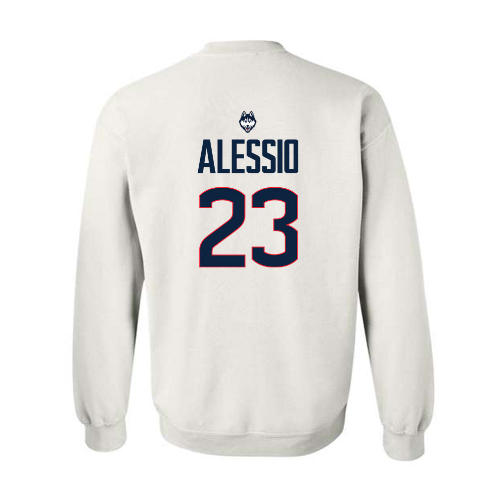 UConn - NCAA Men's Soccer : Preston Alessio - Crewneck Sweatshirt-1