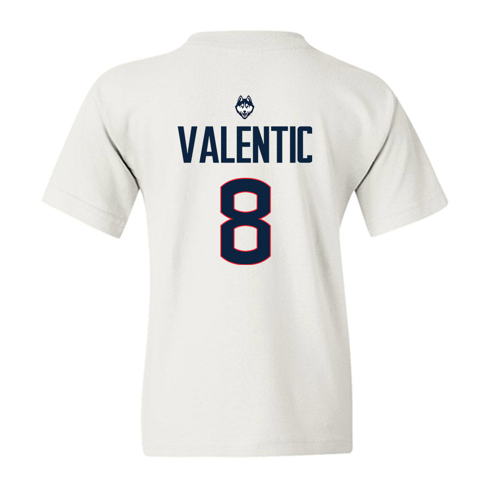 UConn - NCAA Men's Soccer : Marco Valentic - Youth T-Shirt-1