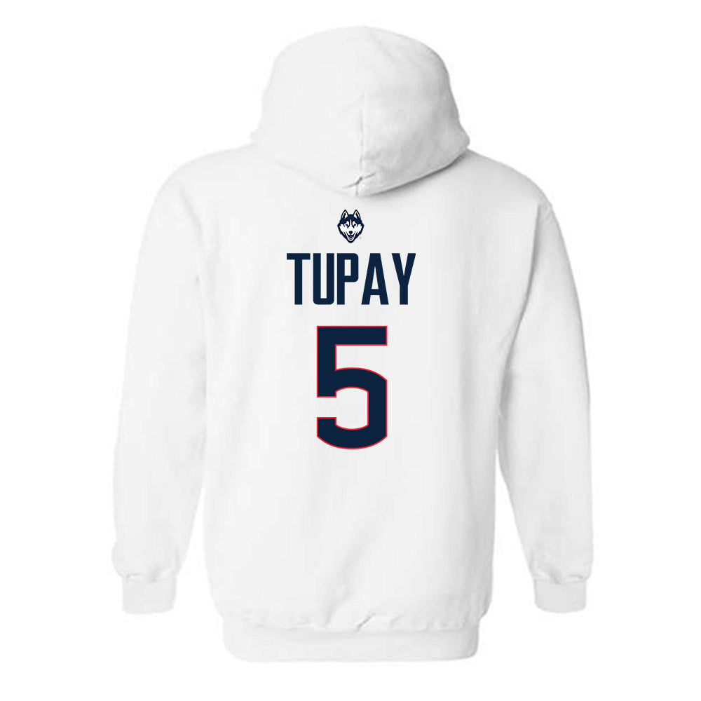 UConn - NCAA Men's Soccer : Alex Tupay - Hooded Sweatshirt-1